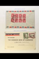 INTERESTING KGV COVERS & CARDS COLLECTION 1912-36. Presented In Mounts On Written Up Pages. An Fascinating... - Jamaïque (...-1961)