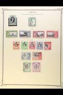 1952-72 ALL DIFFERENT COLLECTION A Most Useful Mint & Used (mostly Mint) Collection On Printed Pages Inc... - Giamaica (...-1961)