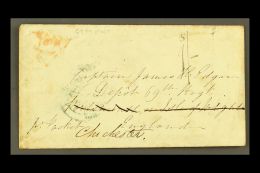 1851 Stampless Envelope From An Advance Party Of The 69th Foot In Jamaica Addressed To The 69th Regiment Depot... - Giamaica (...-1961)