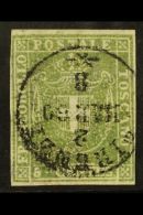 TUSCANY 1860 5c Olive Green, Sass 18a, Superb Used With Clear Margins All Round, Rich Even Colour And Neat Central... - Non Classificati