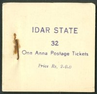 IDAR 1944 2 Rupee COMPLETE BOOKLET  Containing Eight Panes Of Four Of The 1a Violet, SG 4, With Interleaving. Fine... - Andere & Zonder Classificatie