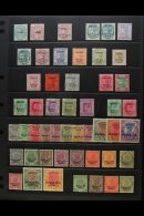 PATIALA OFFICIALS. 1884-1936 MINT SELECTION On A Stock Page. Includes QV Range To Both Coloured 1r, KEVII Range To... - Other & Unclassified