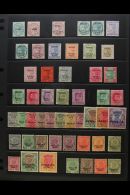 PATIALA OFFICIALS. 1884-1936 MINT SELECTION On A Stock Page. Includes QV Range To Both Coloured 1r, KEVII Range To... - Otros & Sin Clasificación