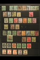 PATIALA 1884-1946 USED COLLECTION On A Pair Of Stock Pages. Ranges Include QV To 6a, KEVII To 1r, KGV To 2r, KGVI... - Other & Unclassified
