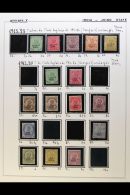 JIND 1912-1943 MINT COLLECTION In Mounts On Pages. Includes 1913 Set, 1914-27 Set To 1r (x3), 1927-37 Most Vals To... - Otros & Sin Clasificación