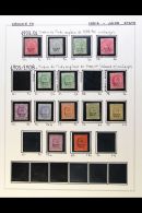 JIND 1885-1911 MINT COLLECTION In Mounts On Pages. Includes 1885 2a (x2), 1886-99 Most Vals To 1r (x4), 1900-04... - Altri & Non Classificati