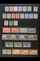 1912-52 FINE MINT COLLECTION Presented On A Pair Of Stock Pages. Includes 1912-24 Set To 1s, 1921-27 Set To 1s,... - Gibraltar