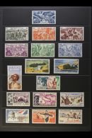SOMALI COAST 1946-66 COMPLETE FINE MINT AIR POST COLLECTION Presented On Stock Pages. An Attractive And Complete... - Other & Unclassified
