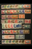 NEW CALEDONIA 1928-65 A Lovely Mint Collection Incl. 1926-38 To 20f, 1939 Revolution Set, 1941 "France Libre" On... - Other & Unclassified