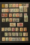 INDO-CHINA 1889-1945 FINE MINT COLLECTION On Stock Pages. ALL DIFFERENT And Includes 1904-06 Range To 5f, 1907... - Other & Unclassified