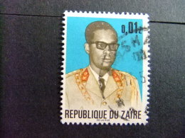 ZAIRE 1973 GENERAL MOBUTU Yvert Nº 823 º FU COB Nº 826 º FU - Used Stamps