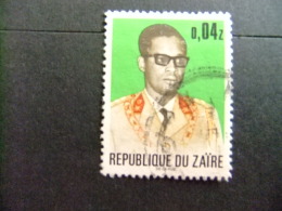 ZAIRE 1973 GENERAL MOBUTU Yvert Nº 826 º FU COB Nº 829 º FU - Usati