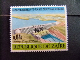 ZAIRE 1973 BARRAGE D´INGA - STUWDAM TE INGA Yvert Nº 829 º FU COB Nº 823 º FU - Usati