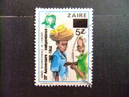 ZAIRE 1980 20º ANNIVERSAIRE De L´INDEPENDANCE Yvert Nº 1028 º FU COB Nº 1085 º FU - Gebraucht