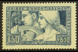 1928 1f50 + 8f50 Blue "Sinking Fund", Yv 252, SG 463, Fine Mint For More Images, Please Visit... - Autres & Non Classés