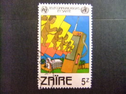 ZAIRE 1982 UIT Yvert Nº 1071 º FU COB Nº 1132 º FU - Oblitérés