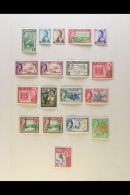 1953-1974 COMPLETE SUPERB MINT COLLECTION On Leaves, All Different, Some Stamps Are Never Hinged, Inc 1955-63 Set... - Fidji (...-1970)