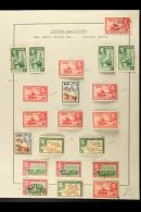 1938-78 COLLECTION On Album Pages, Incl. KGVI Defins, Most Values Mint To £1, Also Includes Some Fine Used... - Fidji (...-1970)
