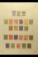 1879-1947 OLD TIME COLLECTION Presented On Album Pages. A Mixed Mint & Used Range With A Good Range Of Values... - Dominicaanse Republiek