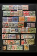 1883-1951 MINT & USED RANGES On Stock Pages, Inc 1907-08 To 2s & 5s Used, 1908-20 To 2s, 1938-47 Set Mint... - Dominica (...-1978)
