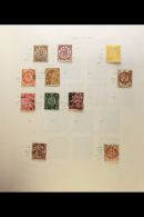 1897 TO 1949 SUBSTANTIAL SEMI-SPECIALIZED COLLECTION Of Very Fine Mint & Used Stamps Arranged And Written-up... - Altri & Non Classificati