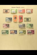 1900-1935 MINT COLLECTION ON "NEW IMPERIAL" LEAVES All Different, Mostly Fine And Fresh. Note 1912-20 10s (SG... - Cayman (Isole)