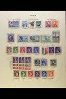 FINE NEVER HINGED MINT QEII COLLECTION 1952/62 On Printed Album Pages, Largely Complete For Basic Issues For The... - Other & Unclassified