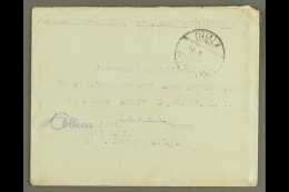 1916 (14 Jan) Stampless Env To France Endorsed "On Active Service / No Stamps Available" Sent By Lieut Collins... - Autres & Non Classés