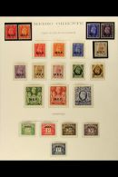 1942-1951 FINE MINT COLLECTION On Hingeless Pages, All Different Complete Sets, Inc MEF 1943-47 Set, ERITREA... - Africa Oriental Italiana