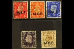 1942 Nairobi Printing With 13½mm Ovpt, Rough Lettering And Round Stops, SG M6a/10a, Very Fine Used. Scarce... - Italiaans Oost-Afrika