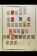 1862-1966 MINT AND USED COLLECTION On Printed Pages, Mostly Fine Condition. Note 1863-76 Small Range To 48c Used;... - Guyane Britannique (...-1966)