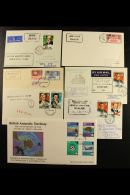 1963-1994 Covers Collection, Inc Registered Items, Special & First Day Covers, 1975-81 Explorers Set On Large... - Otros & Sin Clasificación