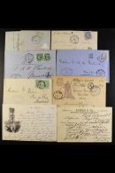 1869-1899 RAILWAY COVERS & CARDS A Delightful Collection Of Entires, Commercial Covers & Postal Stationery... - Altri & Non Classificati