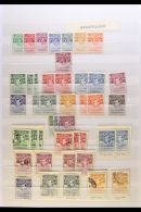 1933-1966 FRESH MINT AND FINE USED Ranges On Stockleaves. Note 1933 Set To 1s Mint; 1938 Set To 2s6d Mint And... - Other & Unclassified