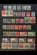 1933-64 INTERESTING USED COLLECTION Presented On Stock Pages. Includes 1933-37 Set To 2r, With Both Printed 9p,... - Bahrein (...-1965)