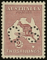 OFFICIAL 1929-30 2s Maroon Kangaroo, SG O117, Very Fine Never Hinged Mint, Nice Centering, Very Fresh. For More... - Andere & Zonder Classificatie