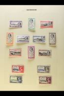 1934-1949 ALL DIFFERENT COLLECTION On Leaves, Mostly Mint, Inc 1934 Set Mint, 1935 Jubilee Set Used (1½d... - Ascension