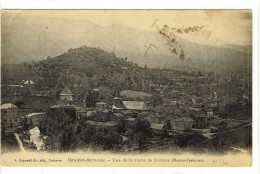 Carte Postale  Ancienne Mauléon Barousse - Vue De La Route De Ferrère - Mauleon Barousse