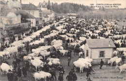 58-CHATILLON-EN-BAZOIS- UNE FOIRE AU MOIS DE MARS - Chatillon En Bazois