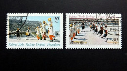 Zypern Türk. 98/9 Oo/ESST EUROPA/CEPT 1981, Folklore - Used Stamps