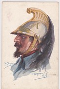 Illustrateur Emile Dupuis Militaire WW1  Nos Poilus Dragon En Argonne 1915 N°3 - Dupuis, Emile