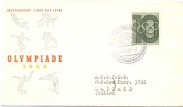 BERLIN  1956 FANTASTIC FDC  (SET160191) - Sommer 1956: Melbourne