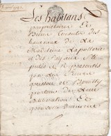 1783 - Acte Notarié - Cachet Généralité De Rouen - Taxe 2 Sols Et 4 Deniers Par Feuille - Document 6 Feuilles - Seals Of Generality
