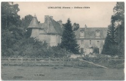 LENCLOITRE - Château D'Abin - Lencloitre