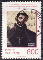 VATICAN 1992 - YT 920 - St Pierre Clavier - Cote 1.25e - Oblitérés