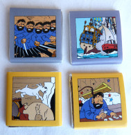 4 CHOCOLATS NEUHAUS TINTIN AVEC 4 EMBALLAGES DIFFERENTS - El Arte De La Mesa