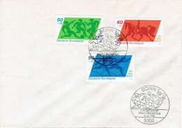 Germany - Mi-Nr 1046/1048 FDC  (N654)- - 1971-1980