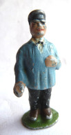 QUIRALU - FERME - ALUMINIUM - ANNEE 50 FIGURINE FERMIER MAQUIGNON BEL ETAT - Quiralu