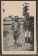 CPA: Centrafrique - Haute Sangha - Homme Et Femme Bayas - Centrafricaine (République)