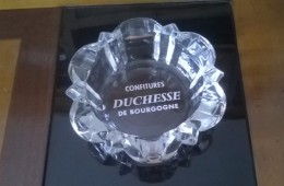 Cendrier - Confitures DUCHESSE De Bourgogne - En Superbe état - - Glass